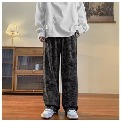 Pantalones de Pana Vintage Pierna Ancha Hombre - Estilo Retro Moderno - Image 10