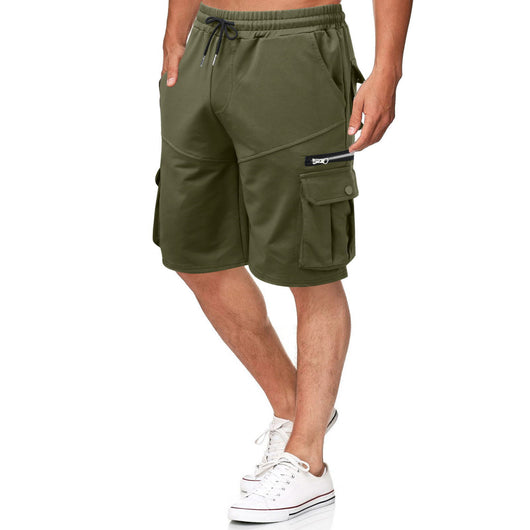 Shorts de Trabajo Deportivo con Doble Bolsillo y Cierre - Image 4