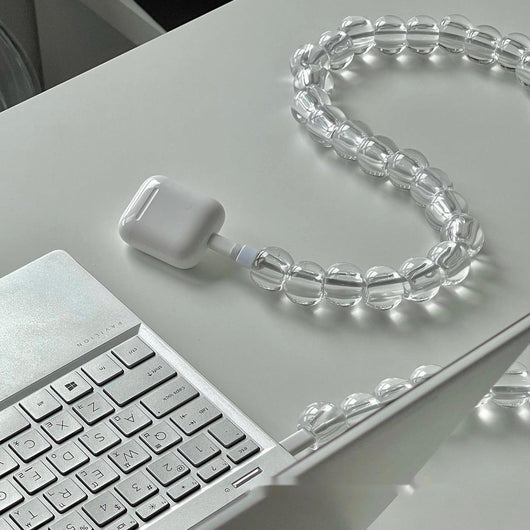 Cable de Datos USB Transparente con Cuentas Decorativas - Image 25