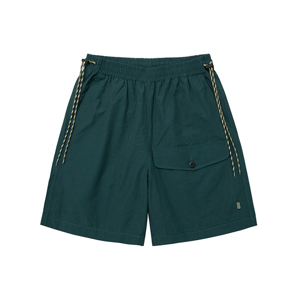 Shorts para Hombre con Bolsillos Laterales y Cintas de Ajuste - Image 5