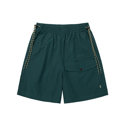 Shorts para Hombre con Bolsillos Laterales y Cintas de Ajuste - Image 5