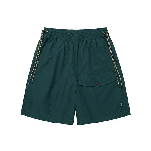 Shorts para Hombre con Bolsillos Laterales y Cintas de Ajuste - Image 5