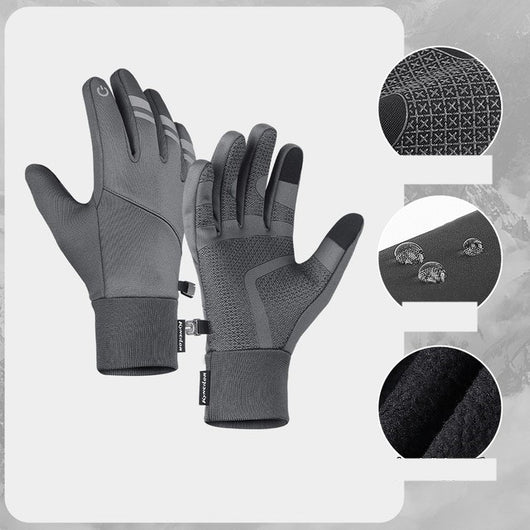 Guantes Ciclismo Térmicos Impermeables para Otoño e Invierno - Image 8