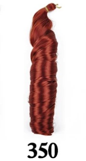 Extensiones de Cabello Crochet Ondas Sueltas Africanas con Asa - Rizo Grande - Image 10