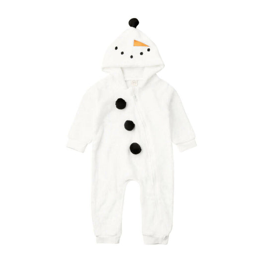 Pijama Enterizo Muñeco de Nieve con Capucha - Image 8