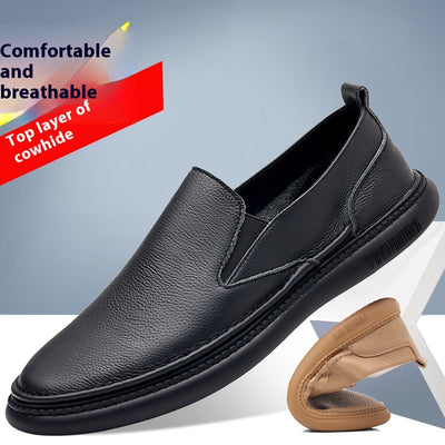 Zapatos Casuales de Cuero Genuino para Hombre - Primera Capa - Image 5