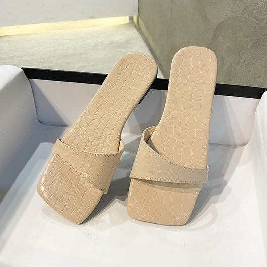 Pantuflas Casuales de Suela Plana para Salir - Image 15