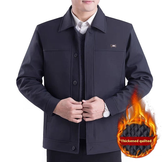 Chaqueta Casual de Otoño para Hombre Maduro - Image 4