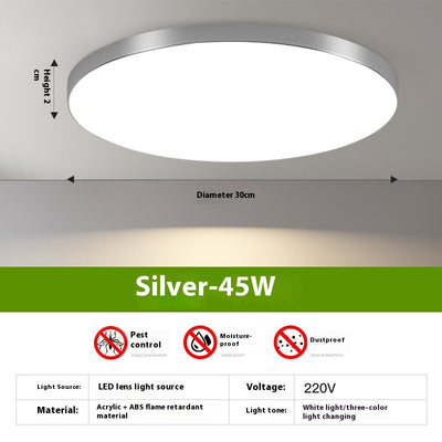 Lámpara de Techo LED Ultrafina Redonda para Sala - Image 16