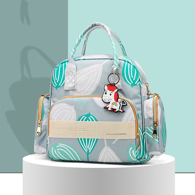 Bolsa Maternal Compacta Multifuncional con Estampado - Image 7
