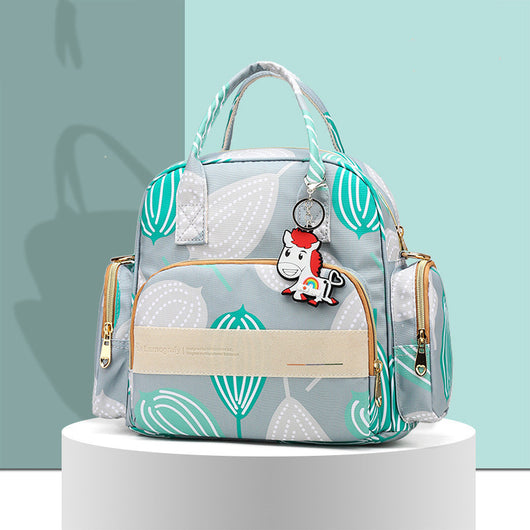Bolsa Maternal Compacta Multifuncional con Estampado - Image 7