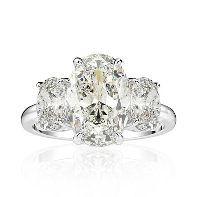 Anillo de Propuesta en Oro Blanco 18K con Diamante de Alto Carbono - Image 7