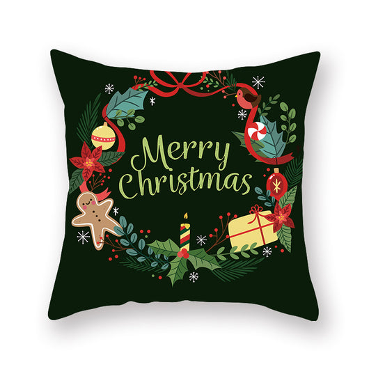 Funda de Almohada de Piel de Durazno Premium - Edición Navideña - Image 79
