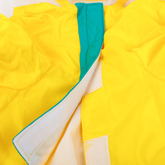 Impermeable Dinosaurio para Mascotas - Traje Amarillo Resistente al Agua - Image 4