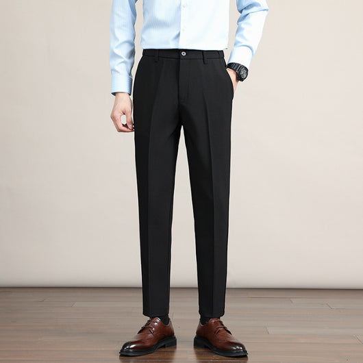 Pantalón de Vestir Hombre Coreano Corte Drop-crotch Tendencia - Image 7