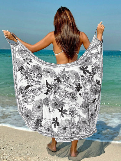 Capa Estilo Chino para Mujer - Chal Elegante Tradicional - Image 9