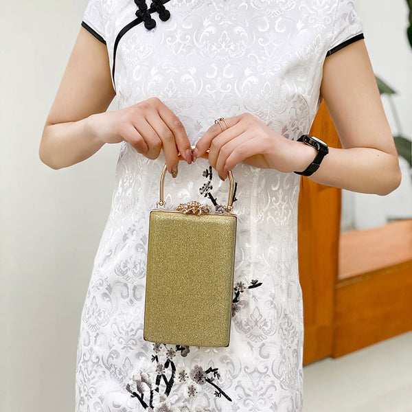 Bolso de Noche Vintage en Material Especial para Dama