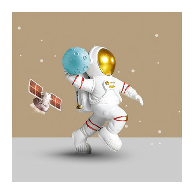 Cuadro Decorativo Astronauta Viajando por el Espacio - Image 9