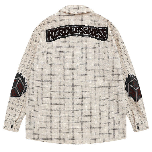 Camisa Manga Larga con Letras Bordadas - Image 19