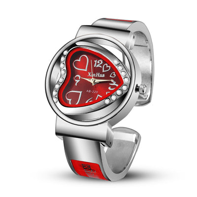 Reloj para Mujer con Pulsera de Diamantes de Moda - Image 5