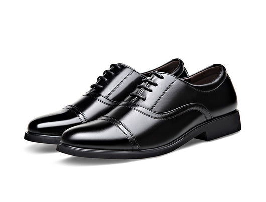 Zapatos de Cuero Formales Puntiagudos para Hombre - Estilo Ejecutivo Británico - Image 17