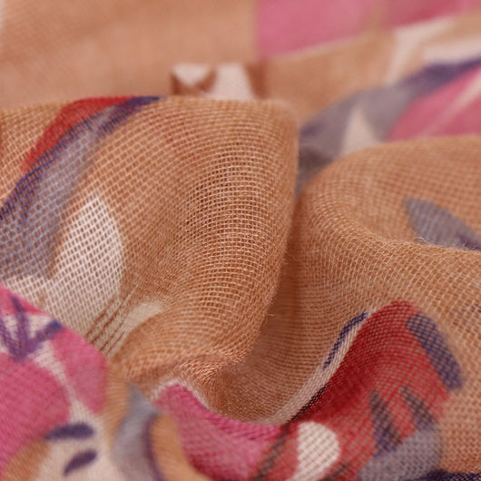 Foulard de Algodón Estampado Bali Ligero Transpirable Multiuso - Image 7