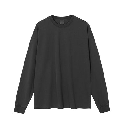 Camiseta Vintage Lavada Oversized de Manga Larga Premium - Image 18