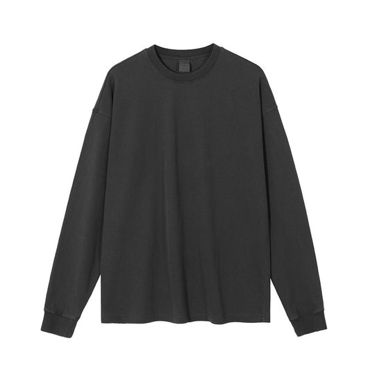Camiseta Vintage Lavada Oversized de Manga Larga Premium - Image 18