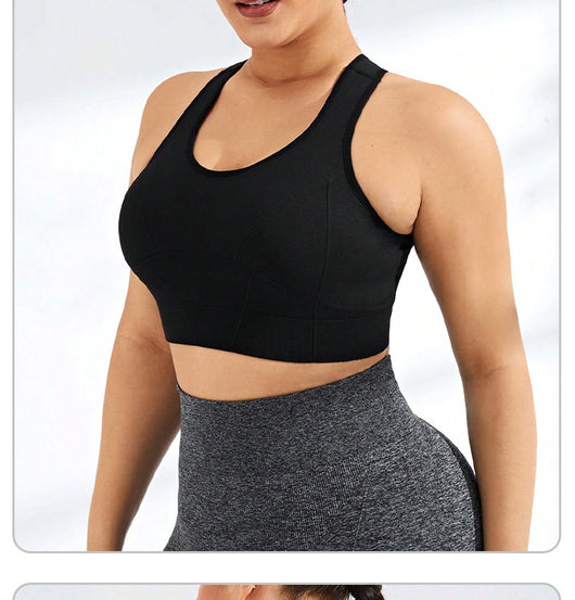 Sujetador Deportivo Invisible sin Costuras con Soporte Push-up para Yoga y Ejercicio - Image 7
