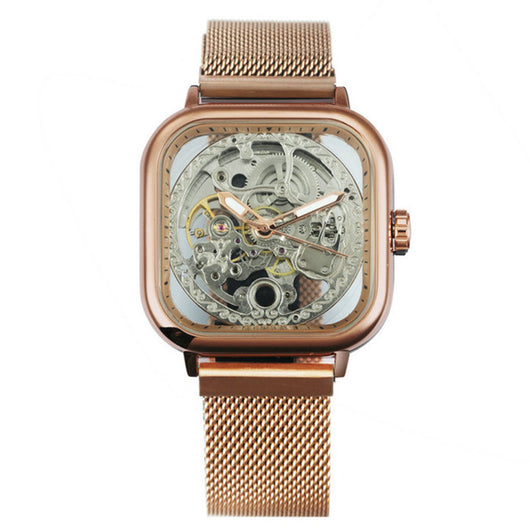 Reloj Automático Cuadrado para Hombre - Movimiento Mecánico de Precisión - Image 18