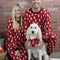 Pijamas Navideños Familia Juego Completo Estilo Europeo Americano