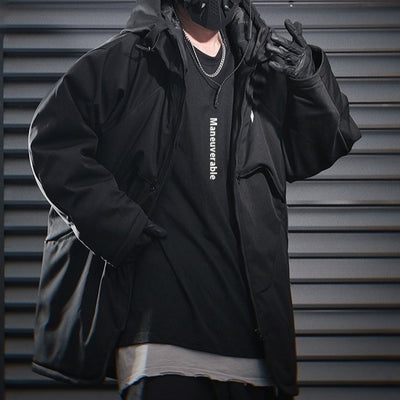 Chaqueta Acolchada Dark Armor - Protección y Estilo para Hombre - Image 3