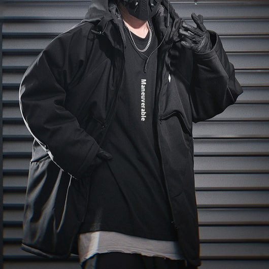 Chaqueta Acolchada Dark Armor - Protección y Estilo para Hombre - Image 3