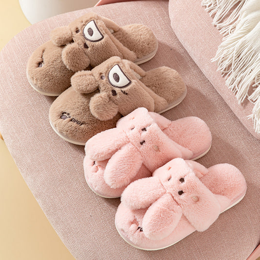 Pantuflas de Algodón para Parejas - Comodidad Invernal en Casa - Image 2
