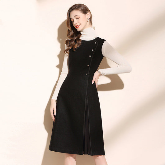 Vestido Slim Sin Mangas de Temperamento Elegante para Mujer - Image 4