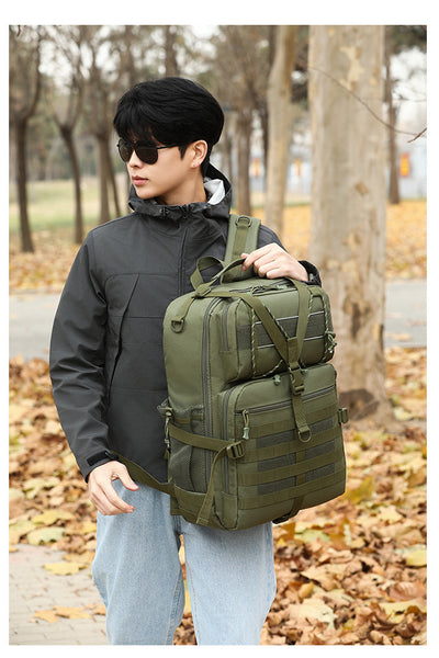 Mochila de Viaje Impermeable Multifuncional para Hombre - Image 17