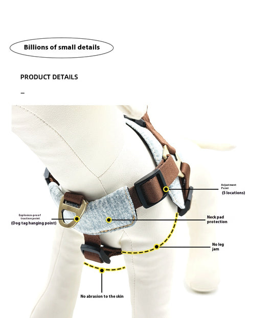 Arnés Chaleco para Perros Pequeños y Medianos - Control Seguro y Cómodo - Image 11