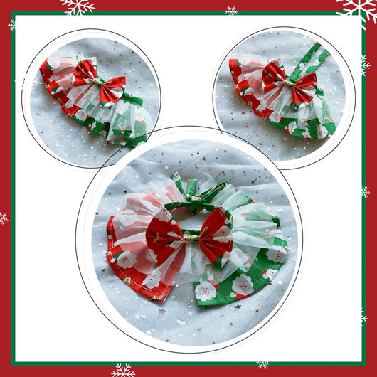 Collar Navideño para Perros y Gatos - Pañuelo Rojo Talla Mediana y Grande - Image 6