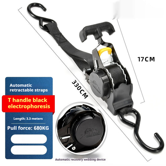 Correa Automática Reutilizable para Sujeción de Equipaje en Auto y Moto - Image 6