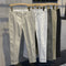 Pantalones Retro Estilo Coreano Ajustados de Algodón Versátil