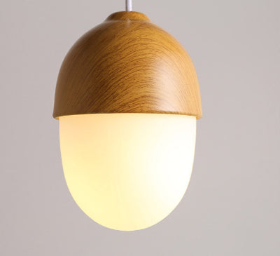 Lámpara de Techo Minimalista con Diseño en Madera Natural - Image 6