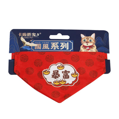 Pañoleta Triangular Ajustable para Mascotas - Accesorios Decorativos - Image 4