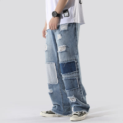 Pantalones Baggy Overol Tipo Papá para Hombre - Image 10
