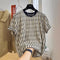 Playera Holgada de Rayas para Hombre - Comodidad Casual