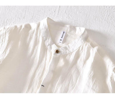 Camisa de Lino Manga Larga Clásica - Image 21