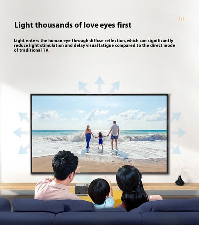 Pantalla de Proyección Inteligente 4K Portátil para Cine en Casa - Image 9