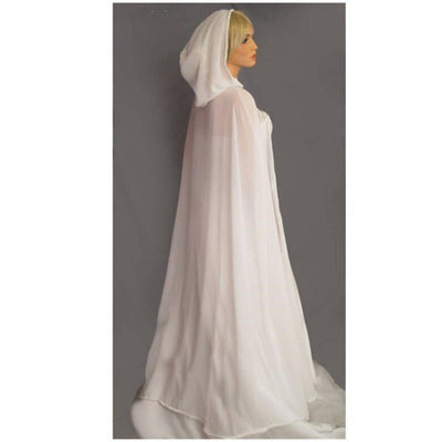 Capa Poncho Traslúcida con Capucha para Niña - Image 2