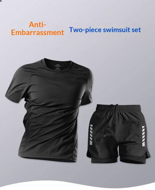 Traje de Baño Hombre con Protección Integrada Anti-Vergüenza - Image 14