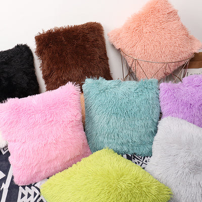 Almohada de Cristal Suave en Colores Lisos - Image 3