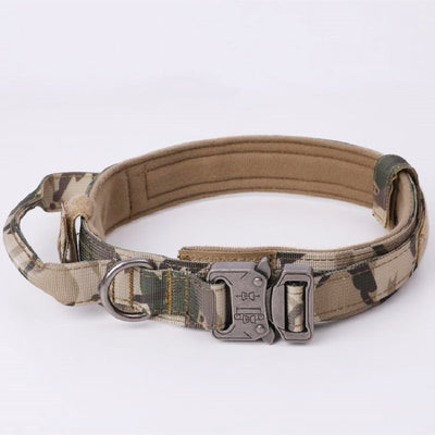 Collar Táctico Ajustable para Perro K9